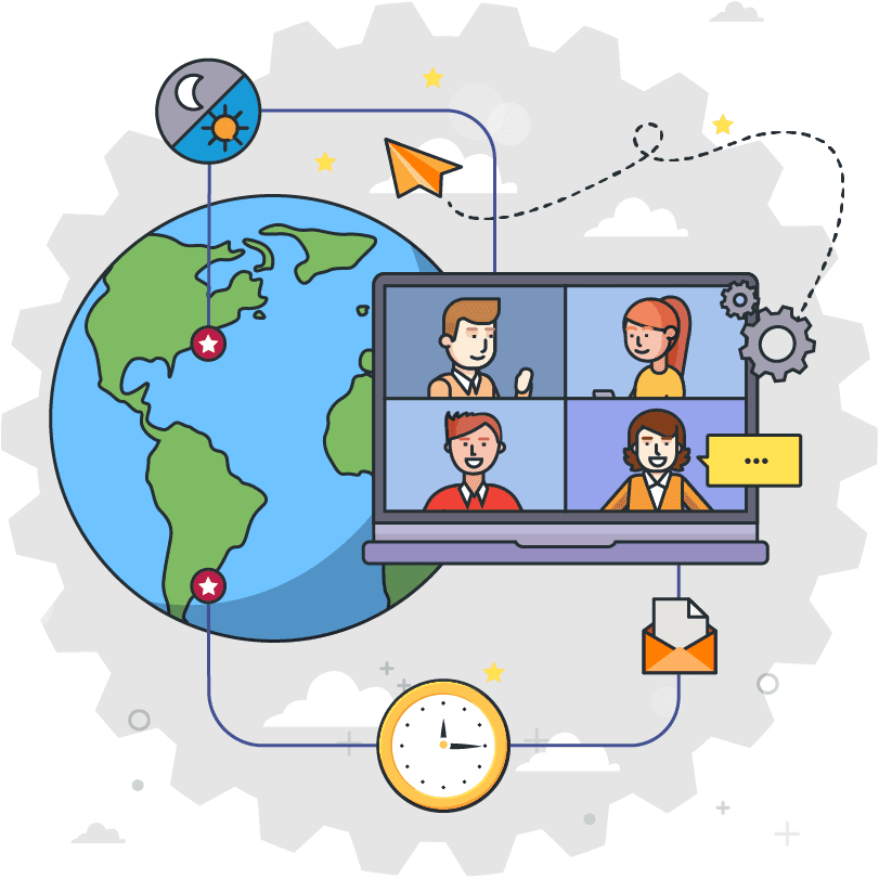 Nearshore learning production across the Americas